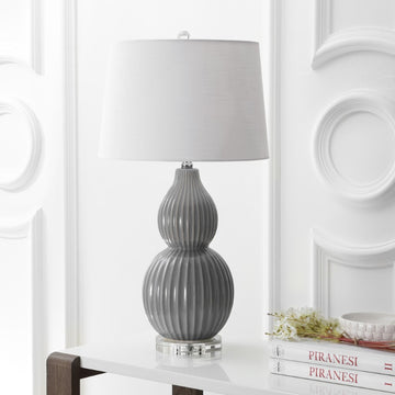 Thatcher 28.25" Ceramic LED Table Lamp - JONATHAN Y
